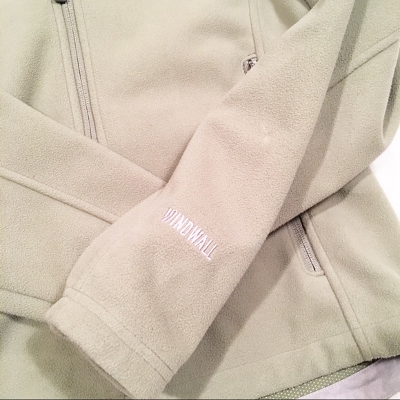 North Face green fleece zip up jackets size small - Picture 5 of 7